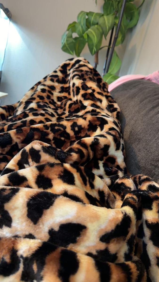 Item: 200*230cm/78.74*90.55inch, leopard print