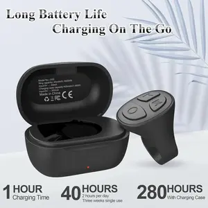 Tiktok Ring Scroller Blutooth Remote Control Selfie Video Controller for iPhone & Kindle - Smartphone Cellphone Accessory