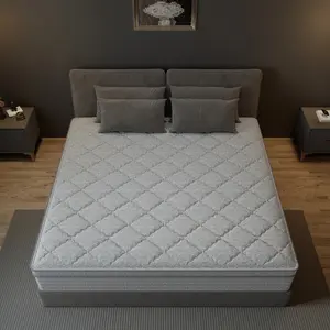 12 inch Medium Firm Hybrid Mattress Memory Foam and Pocket Spring Twin Full Queen King Size Mattress In a Box