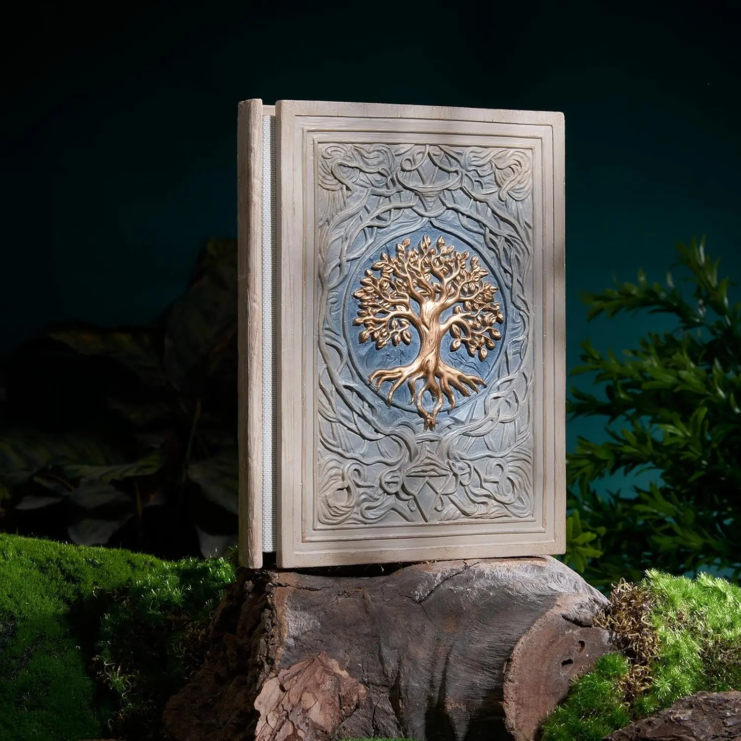Tree of Life Journal, Gratitude bullet journal, Bible journal, Norse mythology, Yggdrasil, Handmade, Grimoire, Thick Paper, Vintage Diary, Sketchbook, Gift