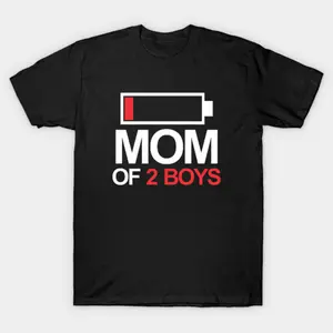 Mom of 2 boys T-Shirt