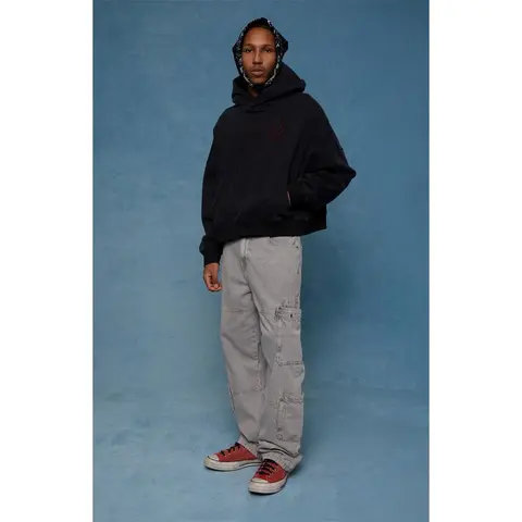 Pacsun Men's Dylan Baggy Jeans Cargo Gray