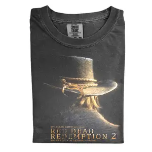 The Red Dead Redemption 2 Vintage Comfort Color Shirt, Arthur Morgan Cowboy Shirt, Vintage Game Shirt, Retro Resident Evil Gaming Shirt, Gift for Men, Gift for Women, Crew Neck T-shirt, Trending T-shirt