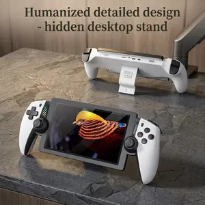 Portable Handheld Console, Handheld Design, 7.1 Inch HD Screen, Hall Linear Trigger, Dual Vibration Motor, over 20,000 Games, Supports Ps2, RGB Light Effect