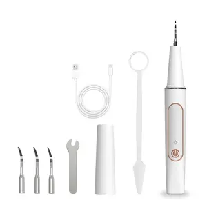 Ultrasonic Teeth Cleaner, 1 Box Household Electric Toothbrush & Accessories, Multifunctional Oral Care Tool for Home & Travel
