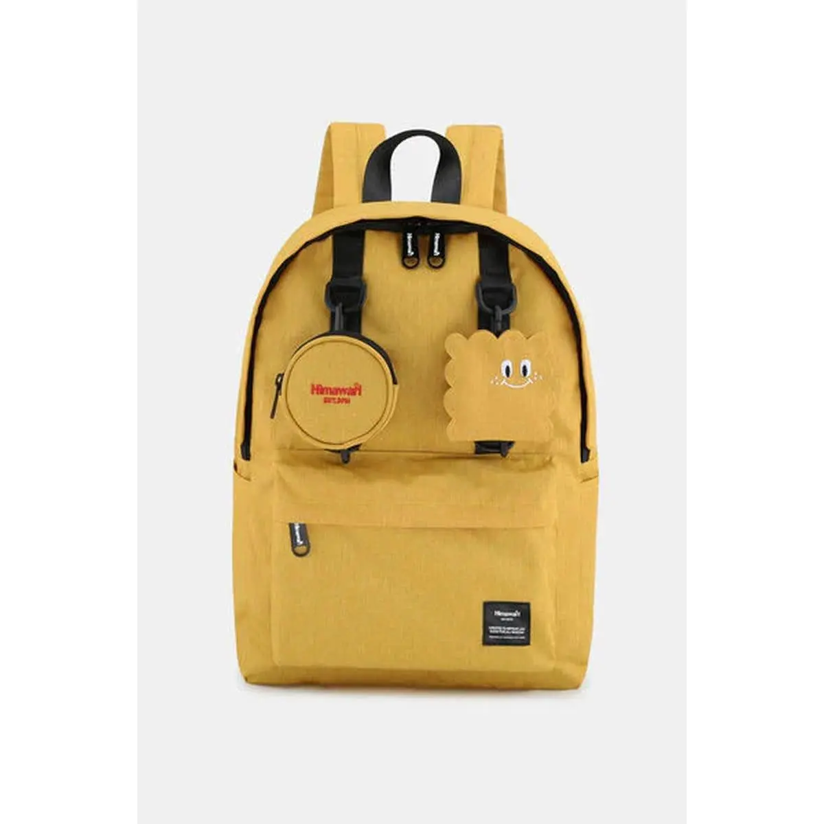 Himawari Waterproof Canvas Backpack Bag with Removable Coin Purse