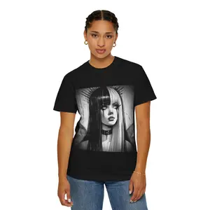 Alt E-Girl Pixie Unisex T-shirt, Cute Grunge Tee, Alternative Fashion Shirt, Vintage Style Top, Soft Grunge Clothing