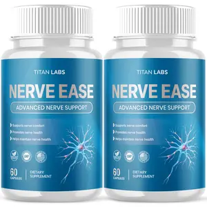 (2 Pack) Nerve Ease Nootropic Nerve Support Max Supplement NerveEase 120 Capsule