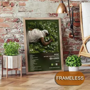 NoCap Album  Poster Music Album Modern Art 2D Poster, Suitable For Bedroom Living Room Decor. Vibrant Colors, Clear Images Ideal For Home Office Decor.