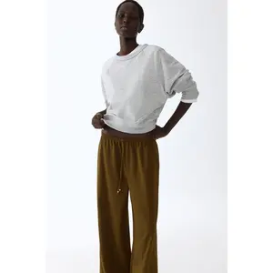 H&M Cotton drawstring trousers