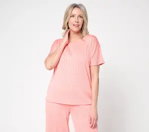 Susan Graver Textured Jacquard Top