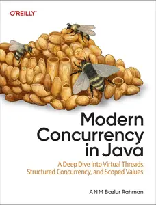 Modern Concurrency in Java: Virtual Threads, Structured Concurrency, and Beyond -- A. N. M. Bazlur Rahman - Paperback