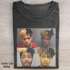 Vintage Xxxtentacion Graphic Tee - Music Merch - Rap Legend Memorial Shirt - XxxTentacion Shirt - Rip - XxxTentacion Merch - Gift T-shirt - Gift for Fans of XXXTentacion - Top Menswear Womenwear Streetwear
