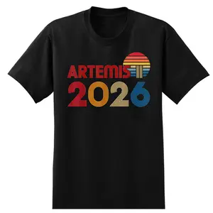 Artemis II Launch to The Moon Space Mission 2026 T-Shirt