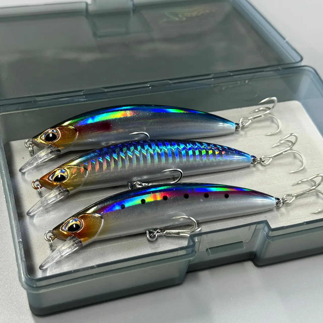 3-Pack 10cm 29g Heavy Weight Fishing Lures, Lure With Hook, Far Casting Sinking Pencil Baits, Sharp Treble Hooks, Bio-Ceramic Coating, Saltwater & Freshwater, Fishing Tackle, Fishing Gear