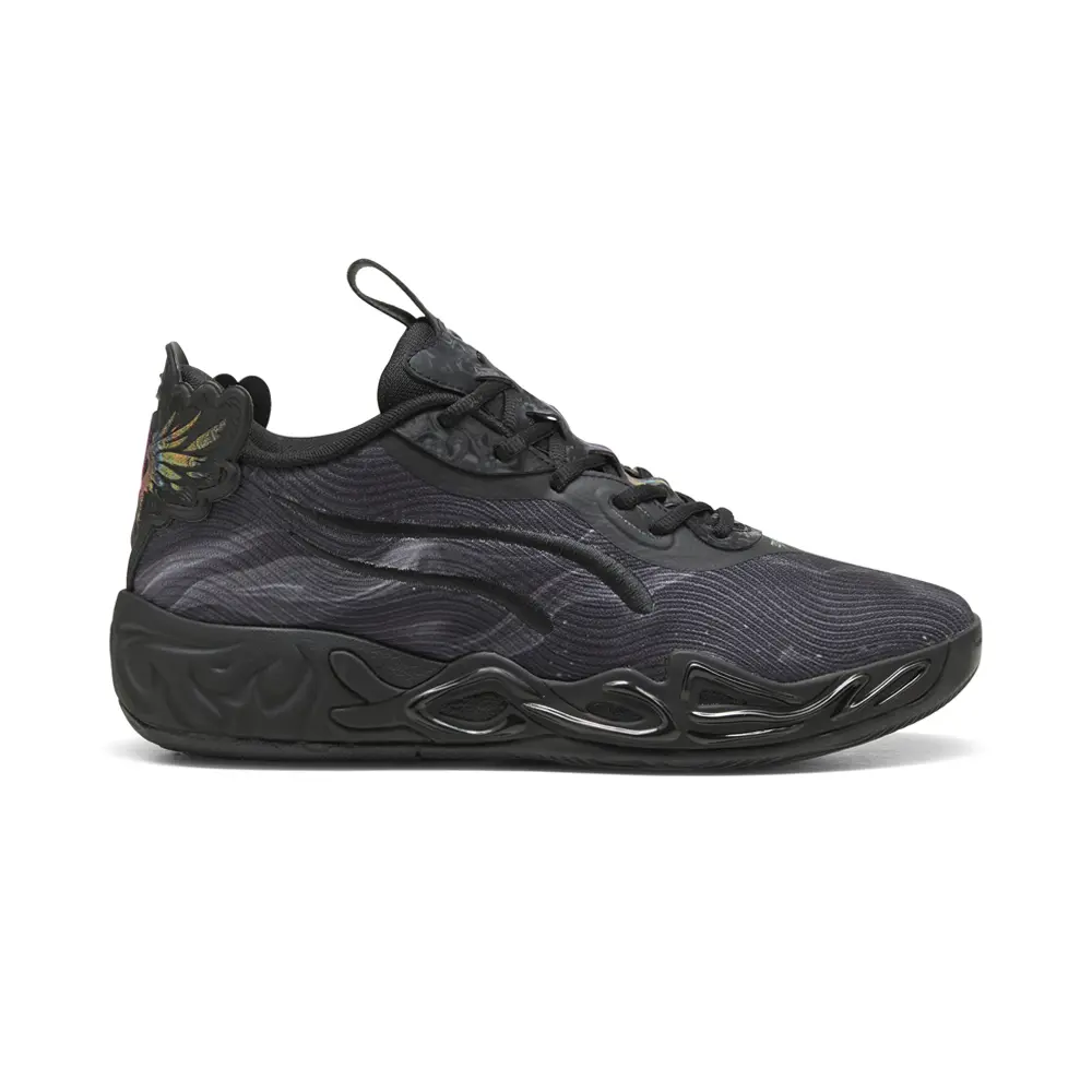 PUMA Mens X Lamelo Ball Mb.04 Lo Team Basketball Sneakers Shoes - Black PUMA Mens X Lamelo Ball Mb.04 Lo Team Basketball Sneakers Shoes - Black