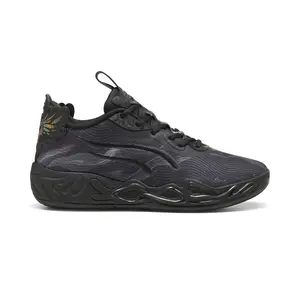 PUMA Mens X Lamelo Ball Mb.04 Lo Team Basketball Sneakers Shoes - Black PUMA Mens X Lamelo Ball Mb.04 Lo Team Basketball Sneakers Shoes - Black