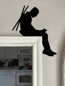 1pc Simple Mental sign, Lover's Gift, Home Decor, Flag Metal Decor Hanging Hangable