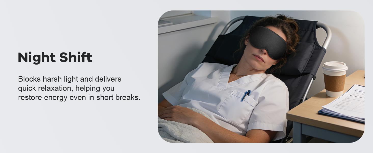 Weighted Blackout Sleep Eye Mask - Zero Eye Pressure for Lash Extensions | Soft Memory Foam Travel Eye Cover for Women Men (Pink)