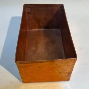 Rectangle Handcrafted Copper Box - Raw Copper (Final Sale)