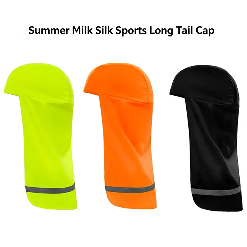 3 Pcs Hard Hat Sun Shade with Reflective Strip Hard Hat Elastic Neck Shade Cooling Skull Cap Sun Neck Protector Quick Dry Neck Cover for Outdoor Activities Fishing Riding