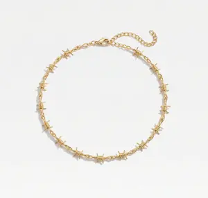 The Barb Wire Choker Danielle Guizio X The M Jewelers