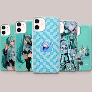 [MAGSAFE AVAILABLE] Hatsune Miku Phone Case Vocaloid Anime Compatible with iPhone 11, 12, 13, 14, 15, 16, 17 & Samsung Galaxy – check our available sizes