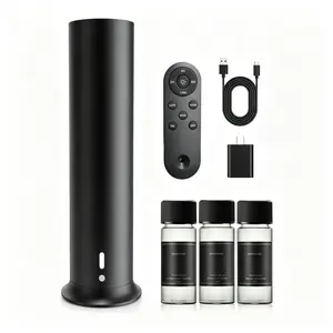2.0 Scentsibility Air 2 fragrance diffuser experience kit uses cold air diffusion technology to cover the entire room, comes with a rechargeable battery and remote control, and includes three premium luxury hotel-inspired fragrances (20 ml each).