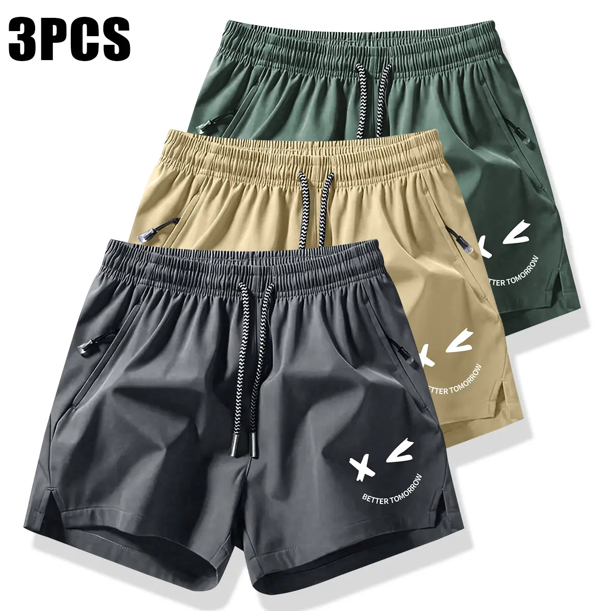 Men's Shorts - Casual Shorts For Running And Workout - Breathable Fabric, Quick-Drying - For Men - Suitable for Sports & Fitness - Great Gift for Active Guys Men's Shorts - Casual Shorts For Running And Workout - Breathable Fabric, Quick-Drying - For Men - Suitable for Sports & Fitness - Great Gift for Active Guys