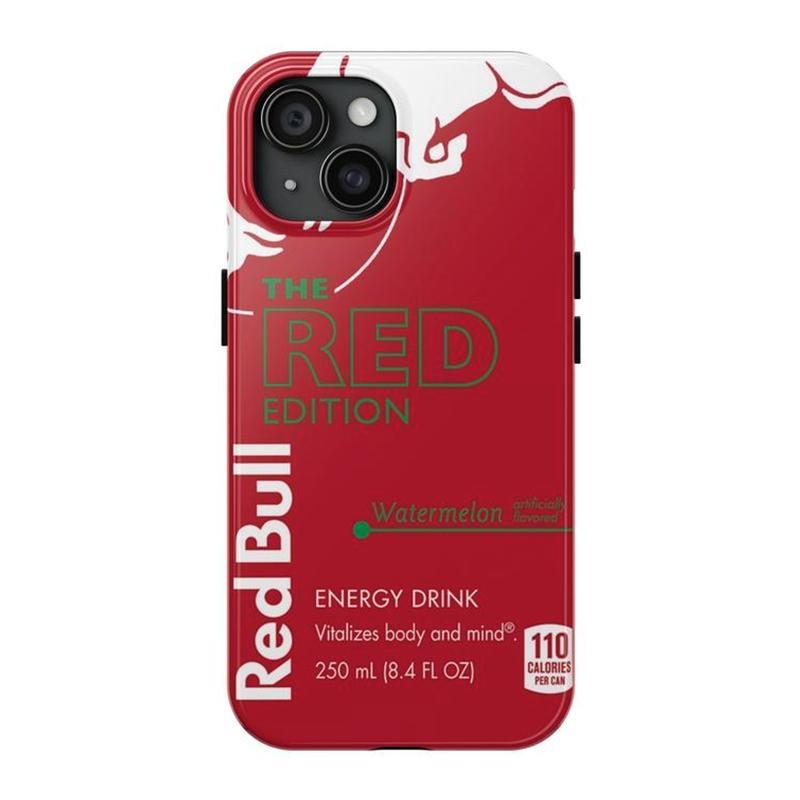 8 Styles Redbull Energy Drink Phone Case Compatible with iPhone X, 11, 12, 13, 14, 15, 16 & Samsung 22, 23, 24, 25 Plus & Ultra – check our available sizes. X