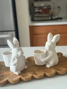 Cement Basket Bunnies -30% OFF