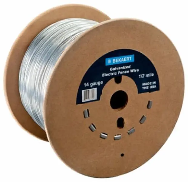 Bekaert 0.25 Mile Electric Fence Wire - 14 Gauge