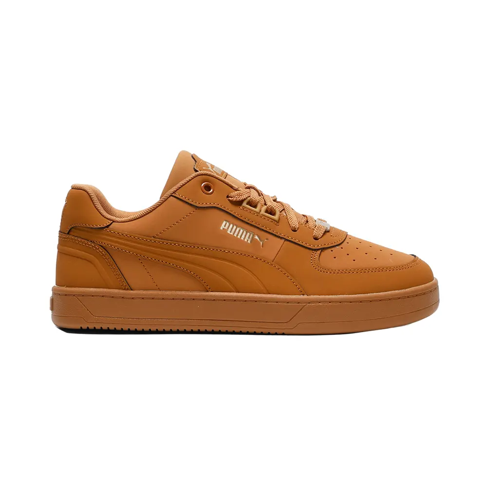 PUMA Mens Caven 2.0 Lux Lace Up Sneakers Shoes Casual - Orange
