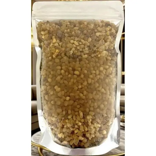 Natural Frankincense Resin Pea Size 1 lb - Premium Tree Sap Gum for Aromatherapy - Hand-Selected Frankincense Tears - Reusable, All-Natural Incense - Pure Frankincense for Relaxation & Meditation Fragrance Oil Charcoal Container Homemade Woody sleep aid