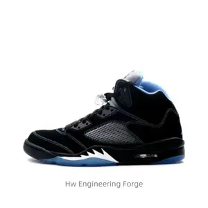 Retro BlackUniversity Blue,Supportstability,Vintage Multifunctional Basketball Shoes