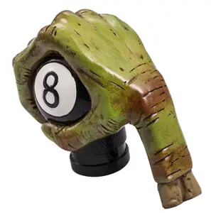 My car’s new shift knob is giving classic horror movie vibes  #CarAccessories #8BallShiftKnob