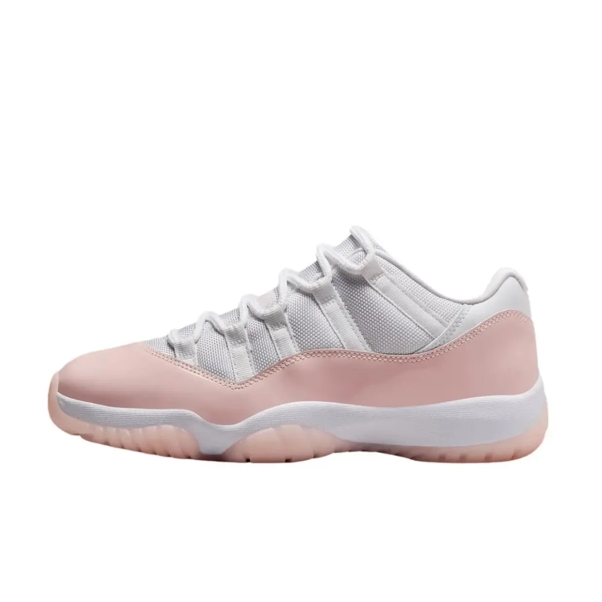 Nike Air Jordan 11 Retro Low 'Legend Pink' Women's Classic Sports Shoes, Athletic Casual Fashion Rubber-sole Closed Sneakers, Trainer, Casual Low Top, Trainer Shoes, Leather, Footwear, Female, Low Cut, Closed Toe