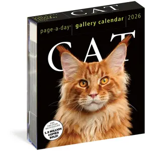 Cat Page-A-Day® Gallery Calendar 2026