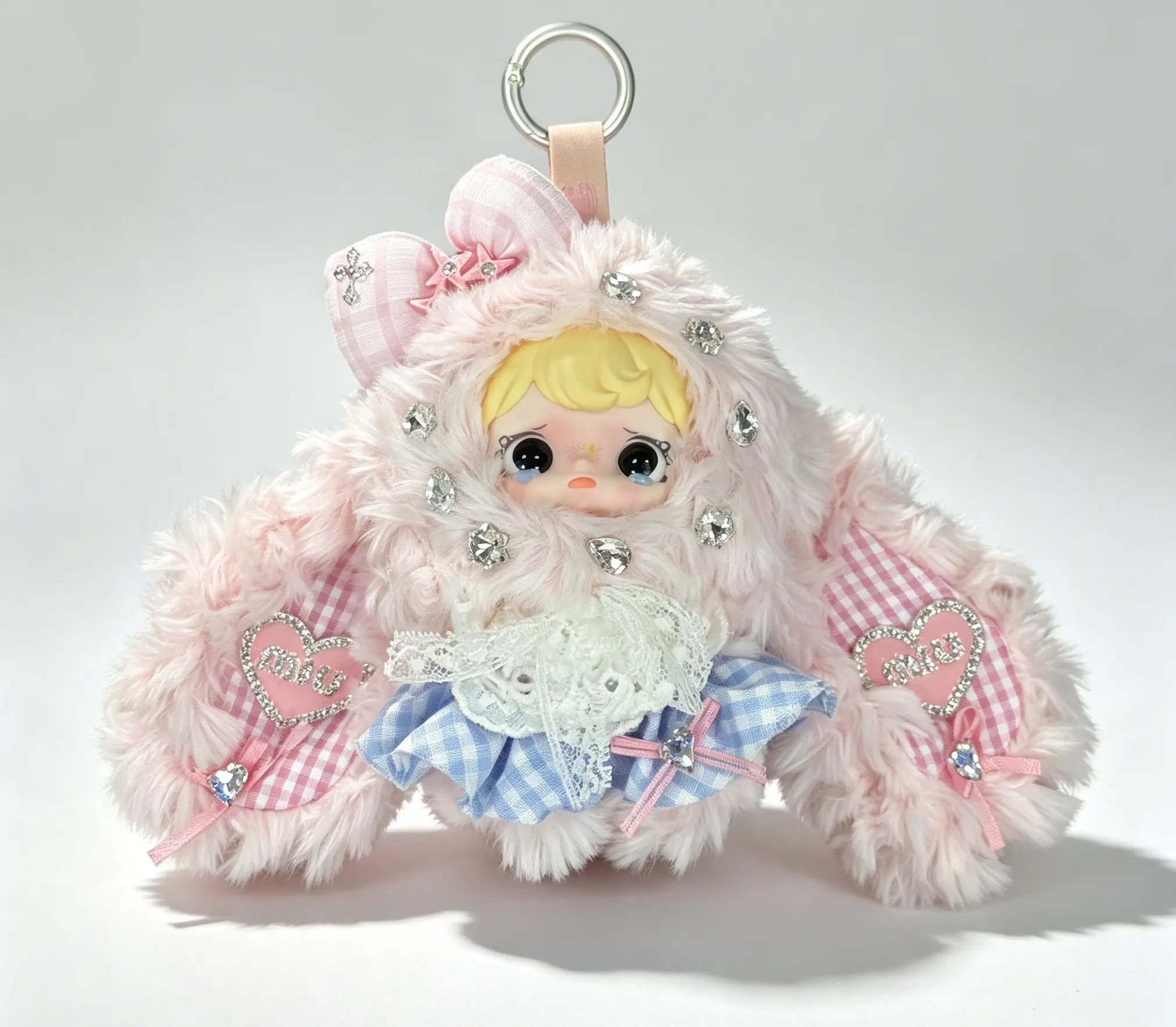 Handmade Yomi  Bunny Paradise Series Collectible Plush Blind Boxes, DIY Collectible Plush Toys for Entertainment Enthusiasts