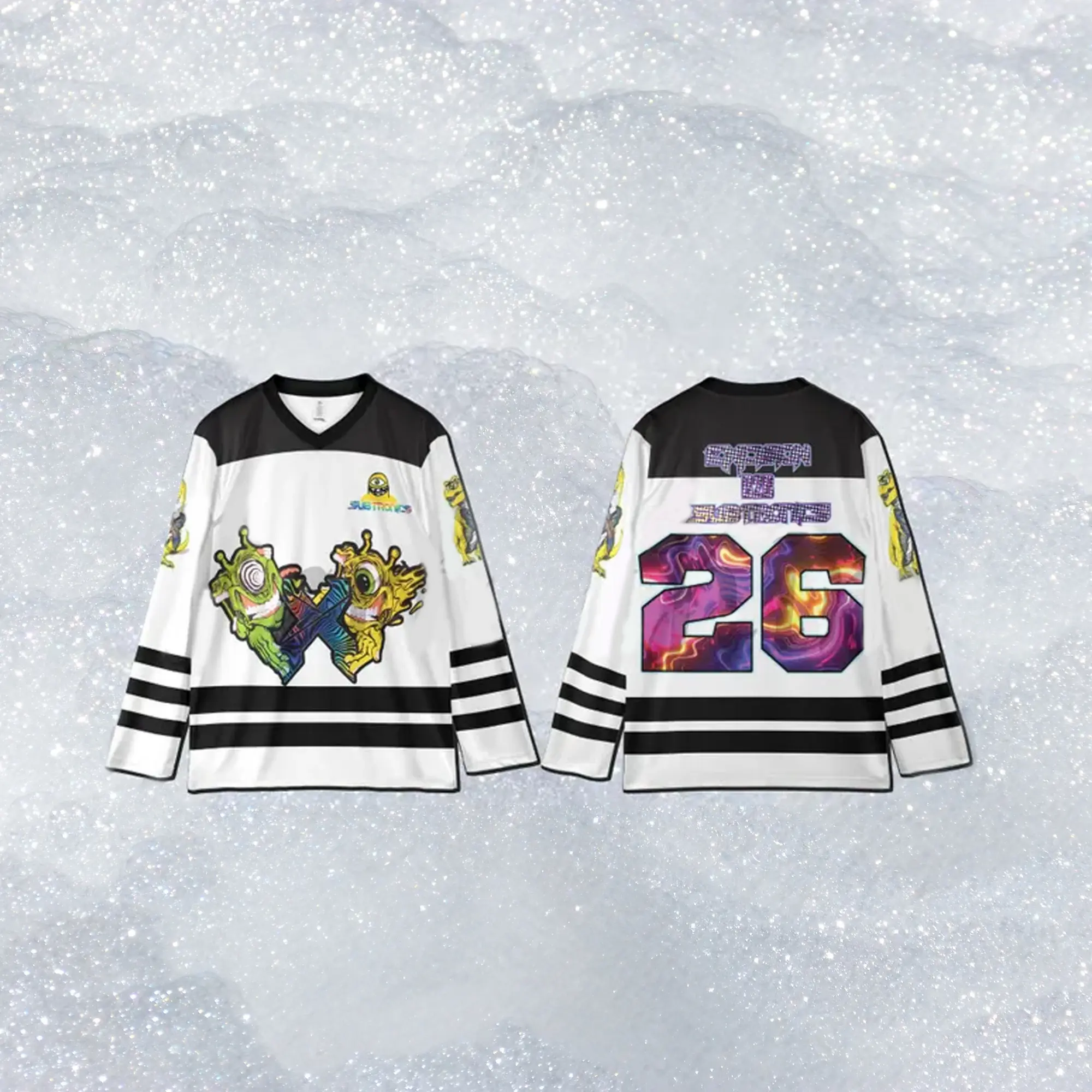 Subtronics Jersey, Cyclops Mashup Cloak Hockey Jersey, B2B