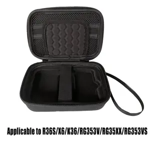 Retro Handheld Game Console Storage Case (Case Only), Handheld Game Console Storage Holder Organizer, Android Game Console Carrying Bag Compatible with RG353V/ RG35XX/RG353VS