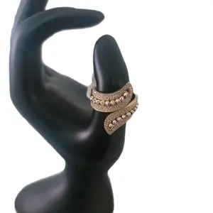 Beautiful 14k Gold Ring with Cubic Zirconia Stone size 91/2