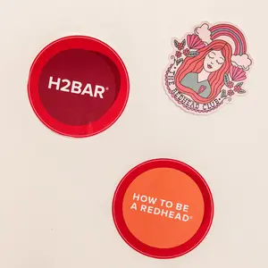 Redhead Club Sticker Trio