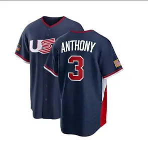 Roman Anthony Jersey,USA 2026 World Baseball Classic,Navy Limited Stitched Shirt ManYouth size,Custom Jersey #Baseballjersey