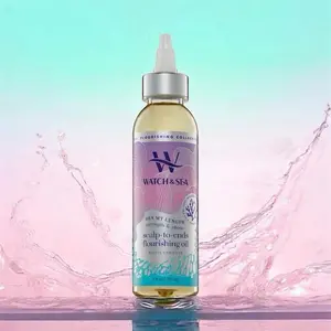 “SEA MY LENGTH” Strength & Shine Scalp-to-End Flourishing Oil Biotin Enriched