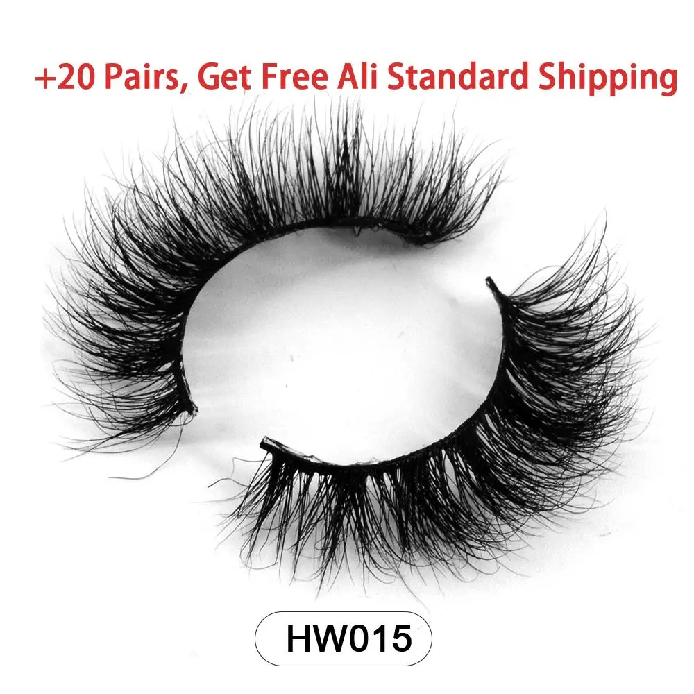 Fluffy 3d Mink Lashes 100% Cruelty Free Lashes Handmade Reusable Short Natural Eyelashes 2026 New