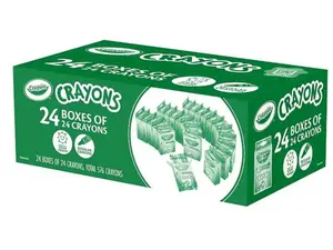 Crayola Crayons 24 Count, 48 Boxes per Case, Standard
