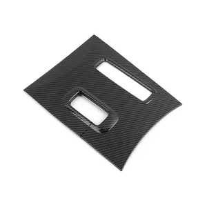 Interior Gear Shift Panel Trim For 2010-2014 Dodge Charger /Chrysler 300/300C Carbon Fiber Car Accessories sticker cover Automotive Dashboard