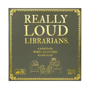 Really Loud Librarians Word-Shouting Board Game by Exploding Kittens - Fun Family Game For Adults, Teens & Kids - Ages 8+ - 2-6 Players