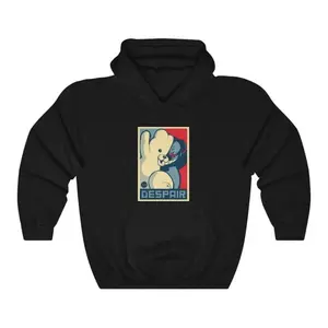 Monokuma Anime Hoodie, Danganronpa Hoodie, Junko Komaeda, Monokuma Despair Manga Hoodie, Monobear, Hopes Peak Academy, Dangan Ronpa Unisex